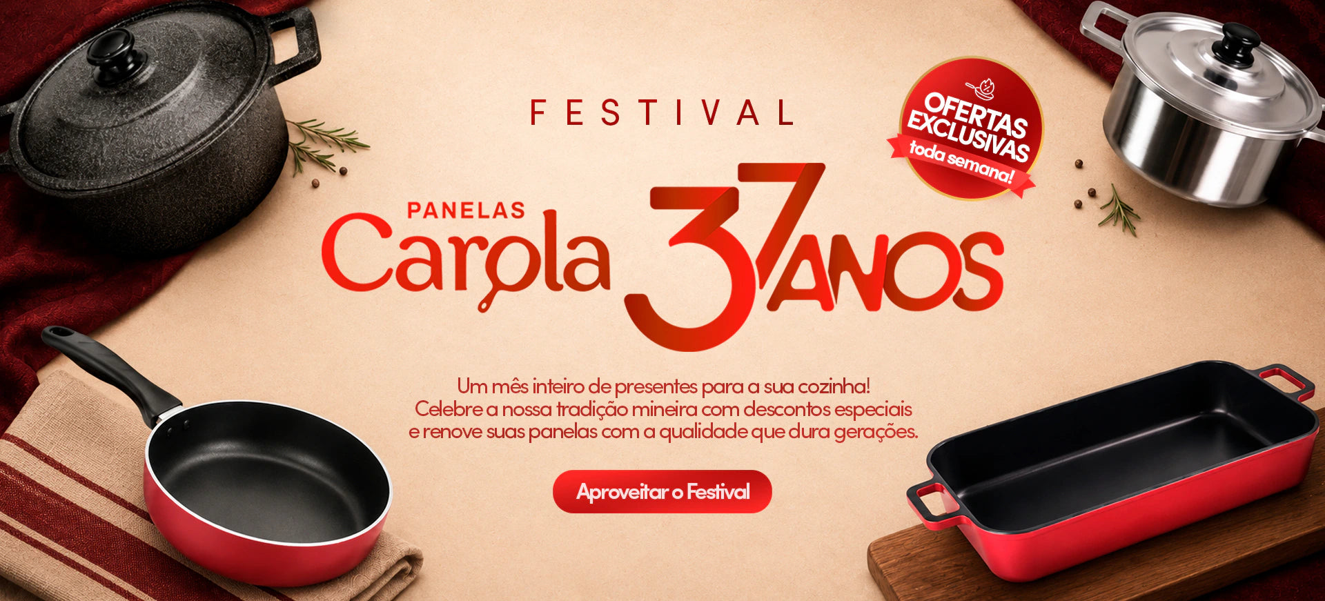 Panelas Carola